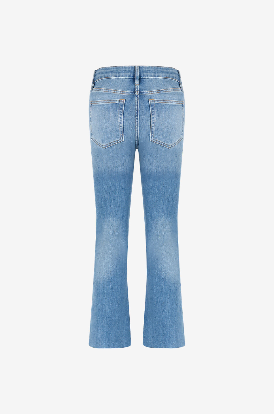 Jean bootcut en coton Le Crop Mini