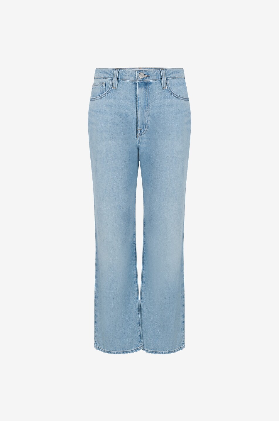 Jeans mit geradem Bein aus Baumwolle Le Jane