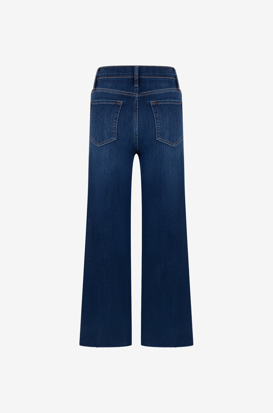 FRAME Weite Jeans aus Baumwolle und Lyocell Le Palazzo Damen DUNKELBLAU 2