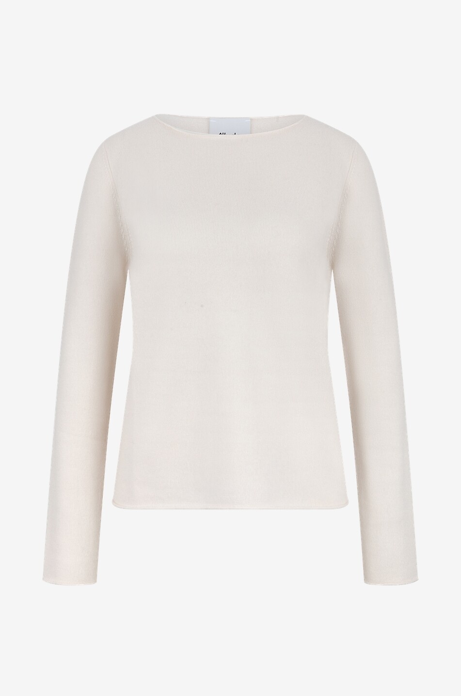 Pullover mit U-Boot-Ausschnitt aus Kaschmir