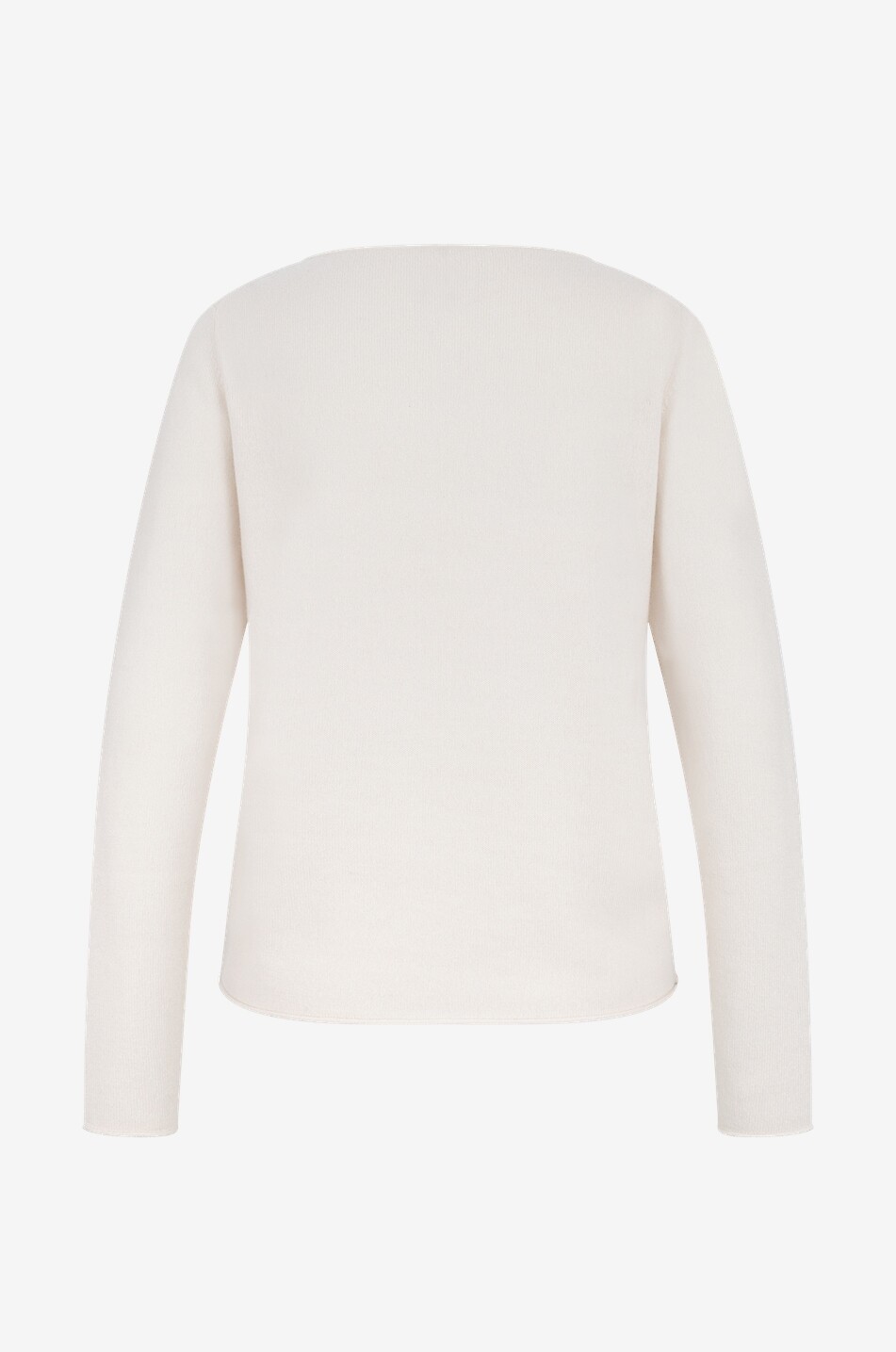 ALLUDE Pullover mit U-Boot-Ausschnitt aus Kaschmir Damen Hellbeige 2