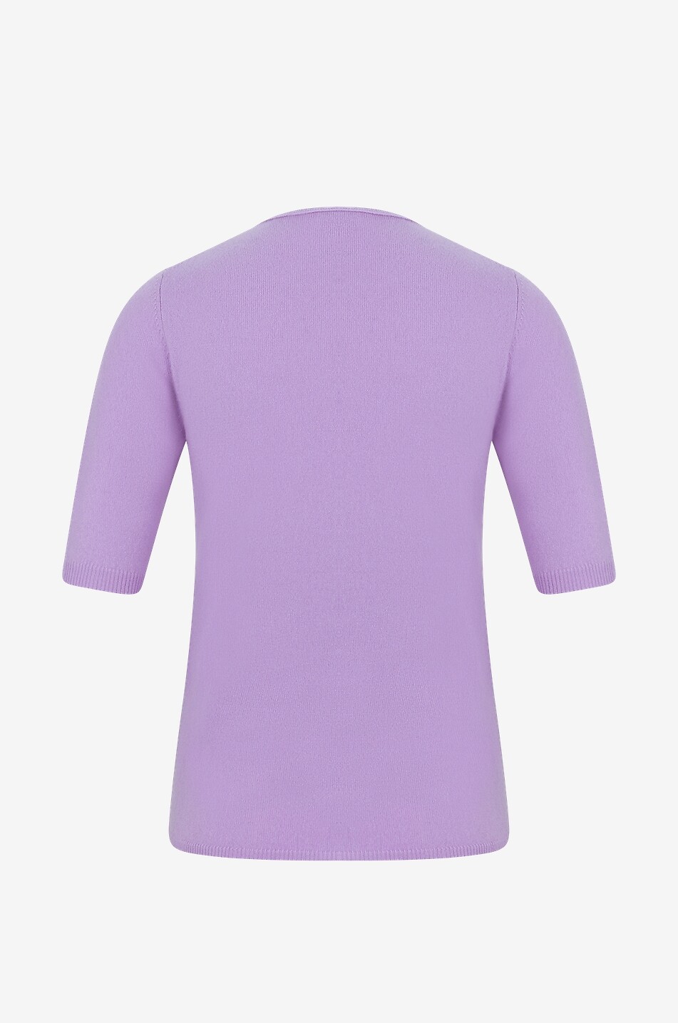 T-shirt à manches trois-quarts en cachemire et laine vierge