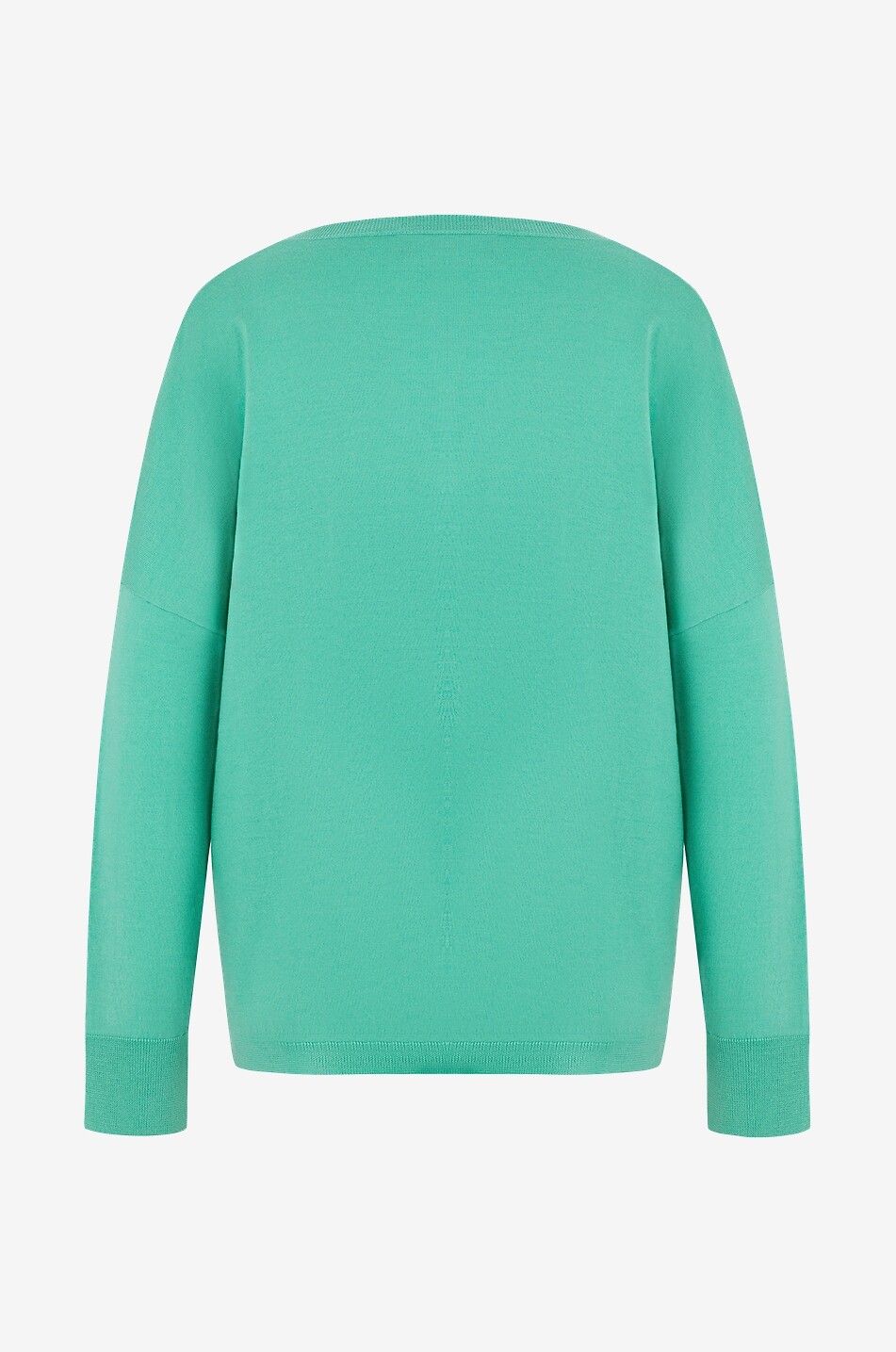 HEMISPHERE Pullover mit V-Ausschnitt aus Merinowolle Damen HELLGRÜN 2