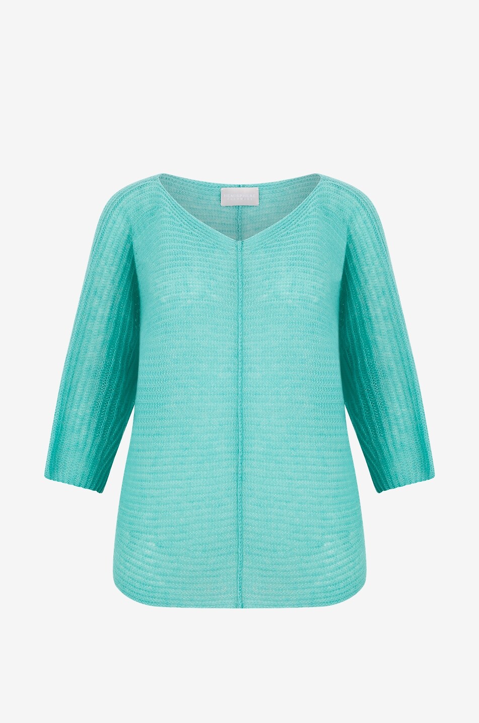 HEMISPHERE Pullover aus Kaschmir und Seide Damen HELLGRÜN 1