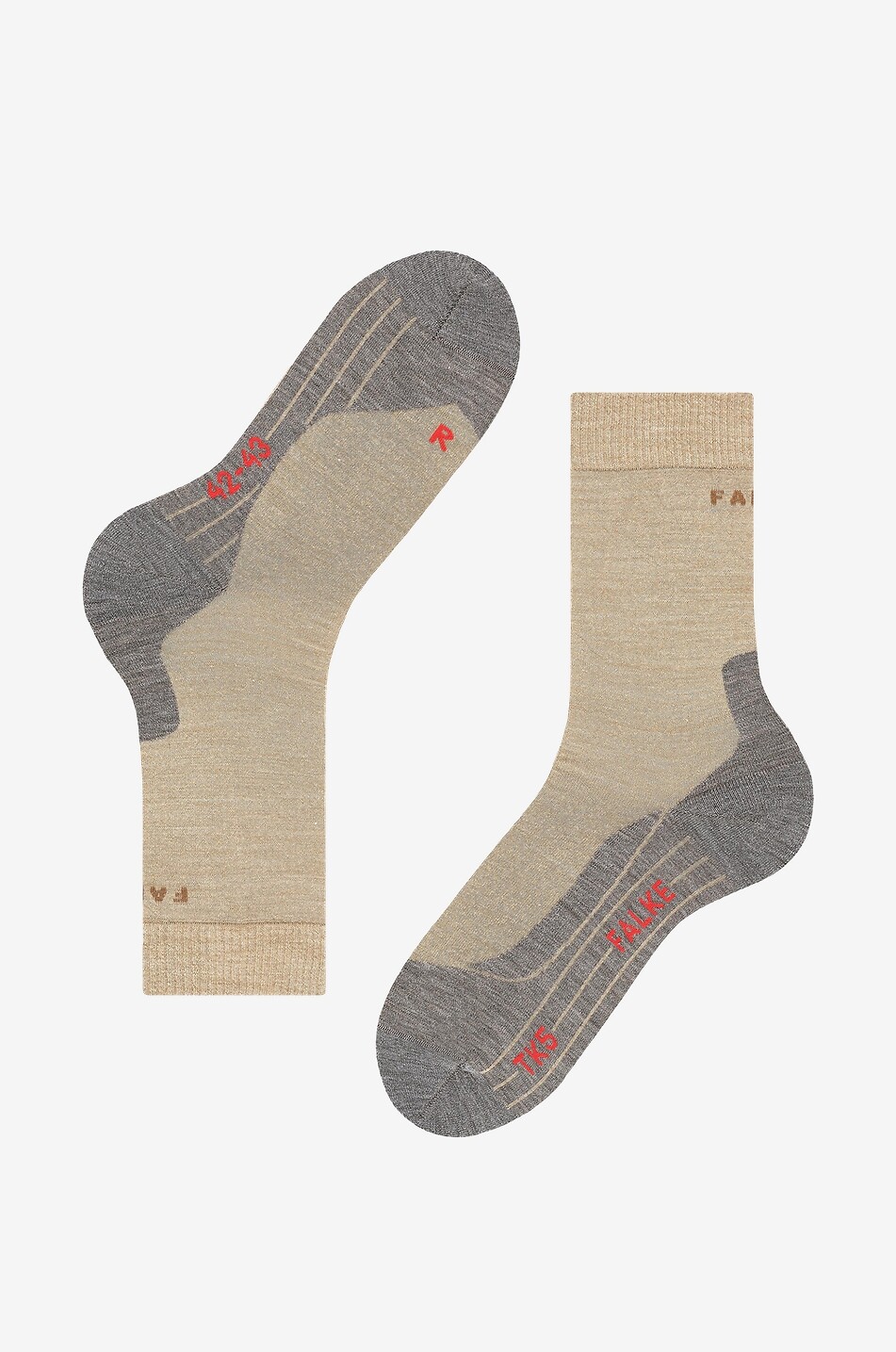FALKE TK5 Wander hiking socks Women BEIGE 6