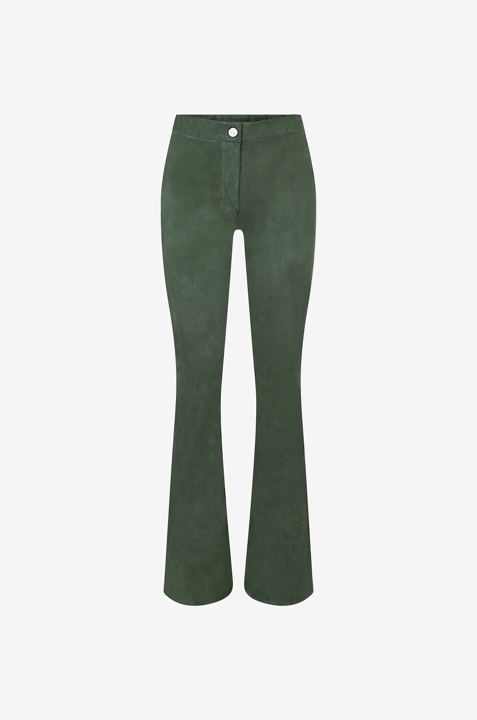 ARMA Bootcut-Hose aus Wildleder Izzy Damen DUNKELGRÜN 1