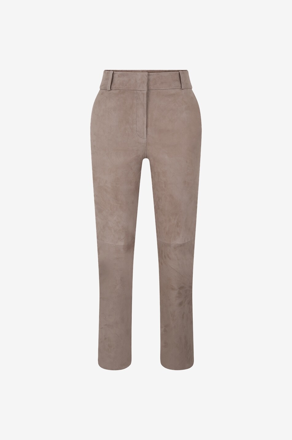 Pantalon slim raccourci en daim Jen
