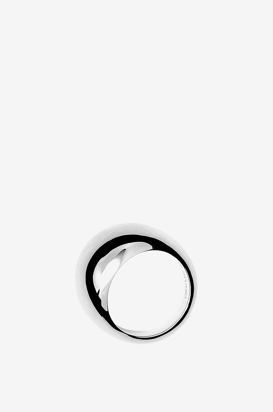 LIE STUDIO Dicker Ring The Leah Damen SILBER 1