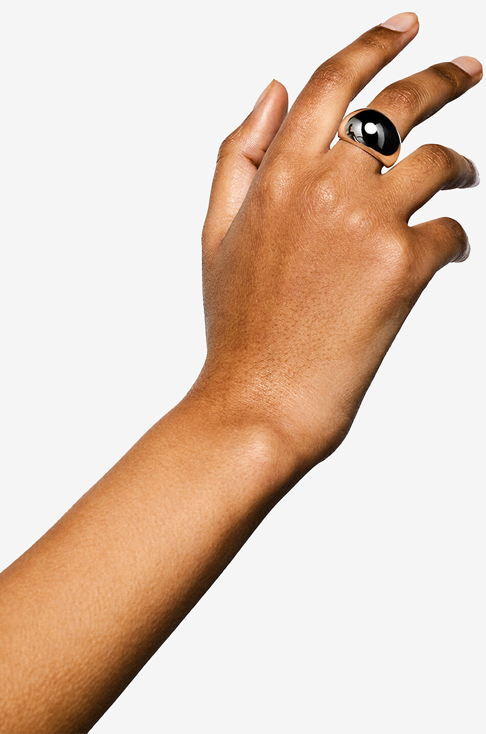 LIE STUDIO Dicker Ring The Leah Damen SILBER 2