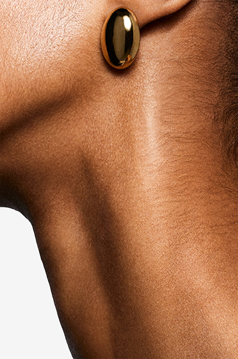 LIE STUDIO Clous d'oreilles dorés The Camille Femme DORE 2