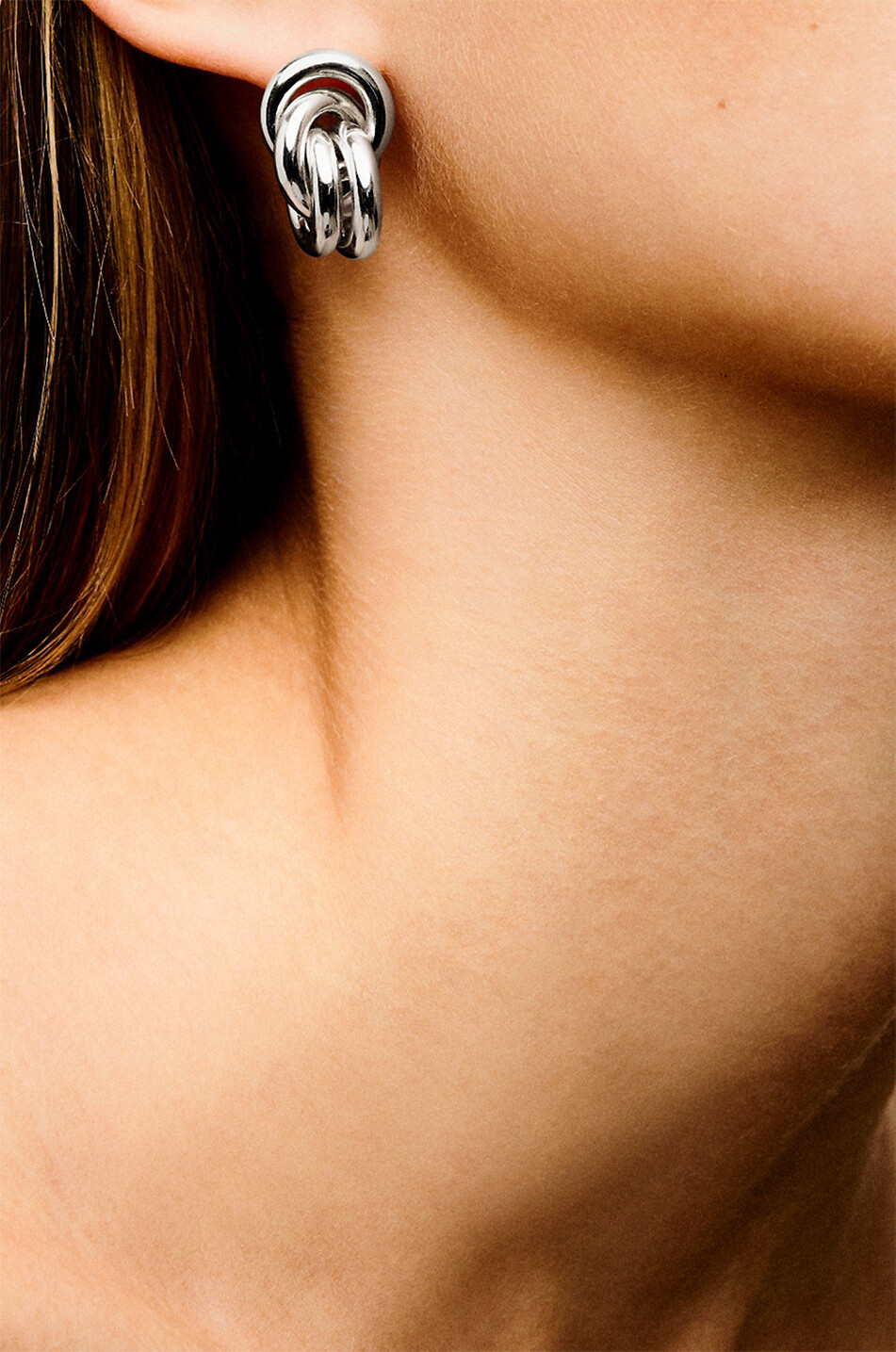 LIE STUDIO Ohrstecker The Vera Damen SILBER 2