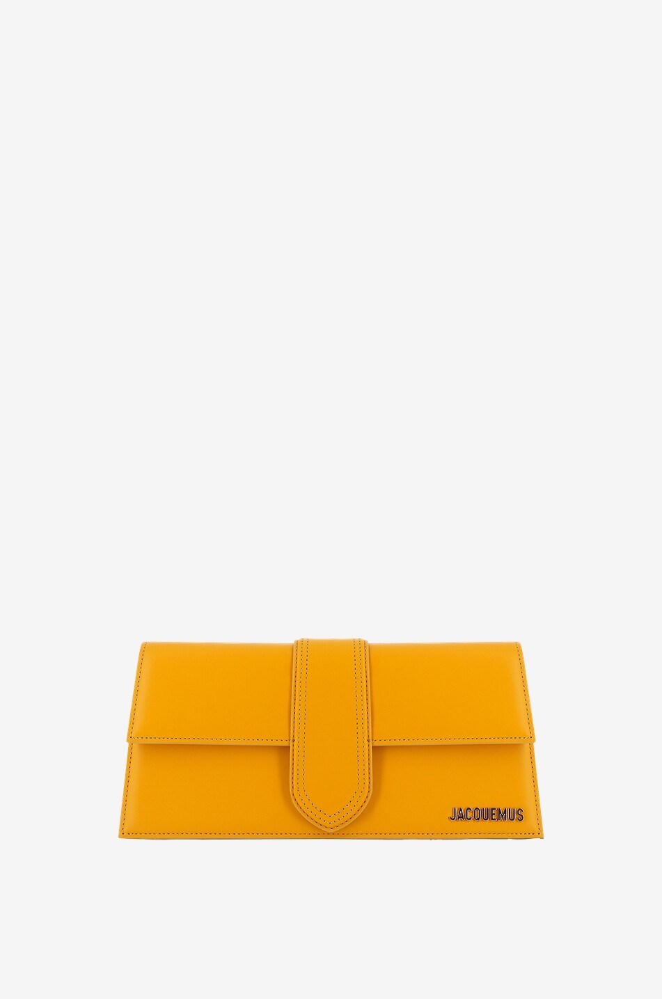 JACQUEMUS Schultertasche aus Glattleder Le Bambino Long Damen DUNKELORANGE 1