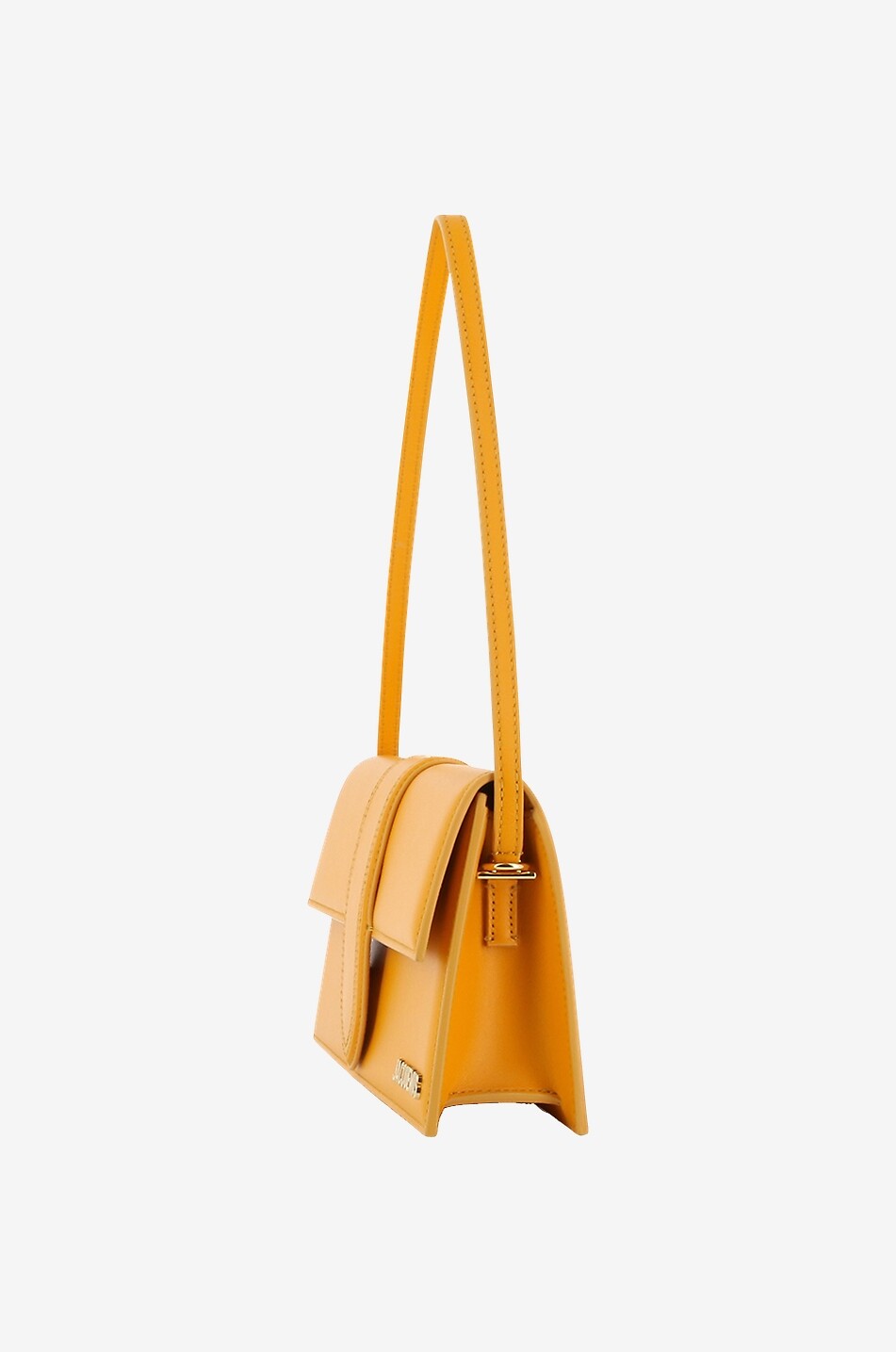 JACQUEMUS Schultertasche aus Glattleder Le Bambino Long Damen DUNKELORANGE 5