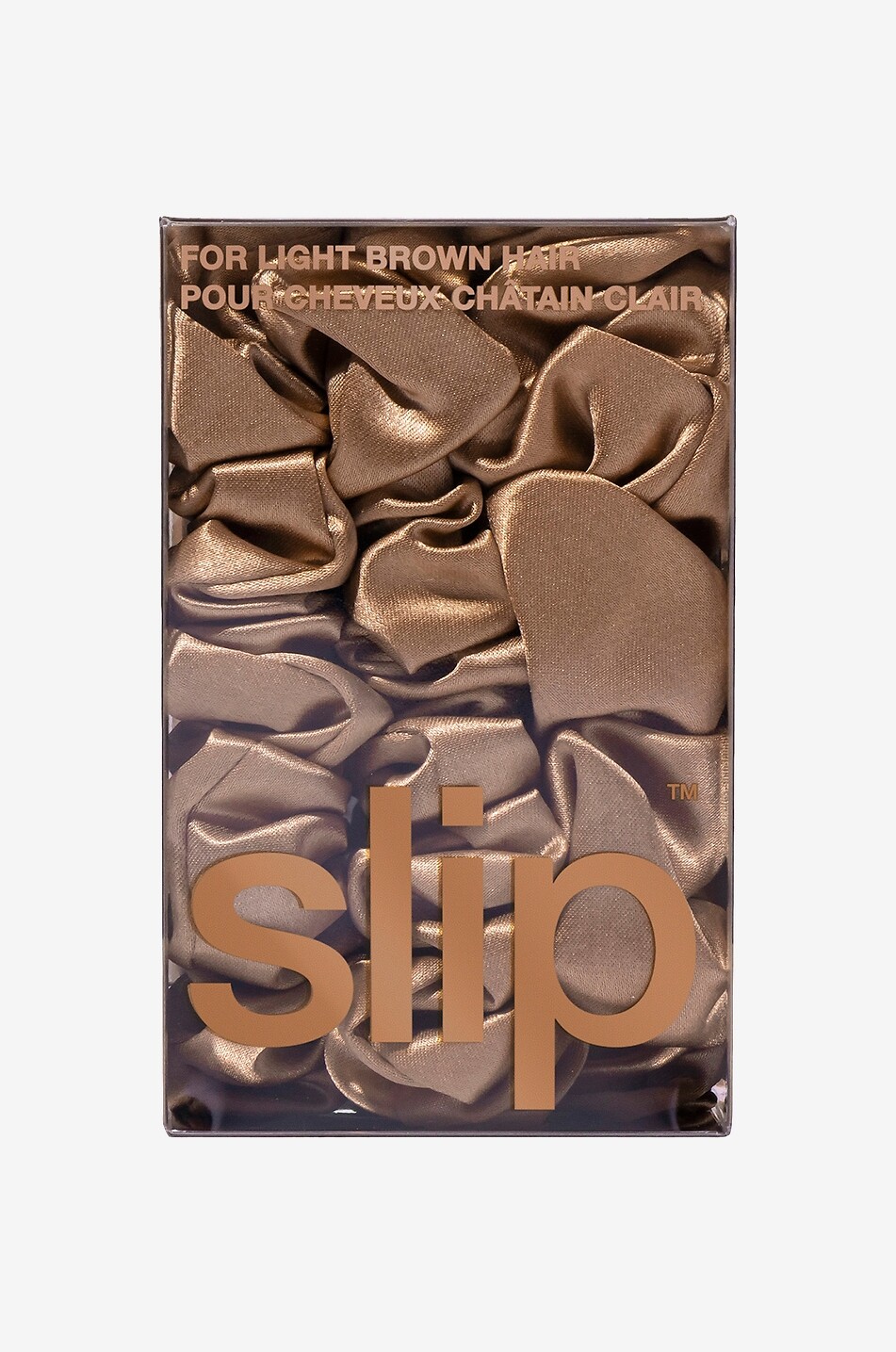 SLIP Back To Basics set of 3 silk scrunchies Unisex BEIGE 3