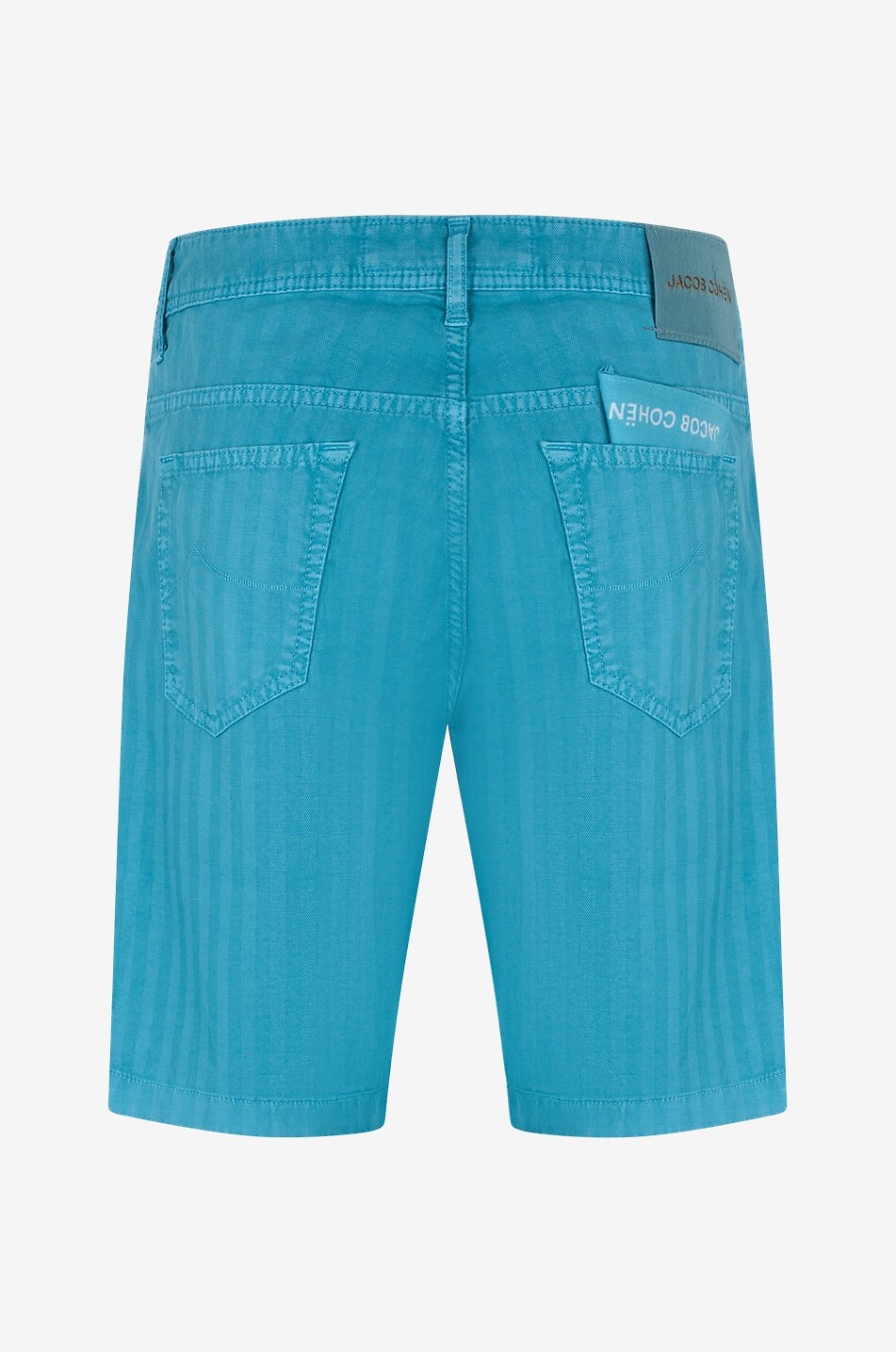 Bermuda en coton et lin