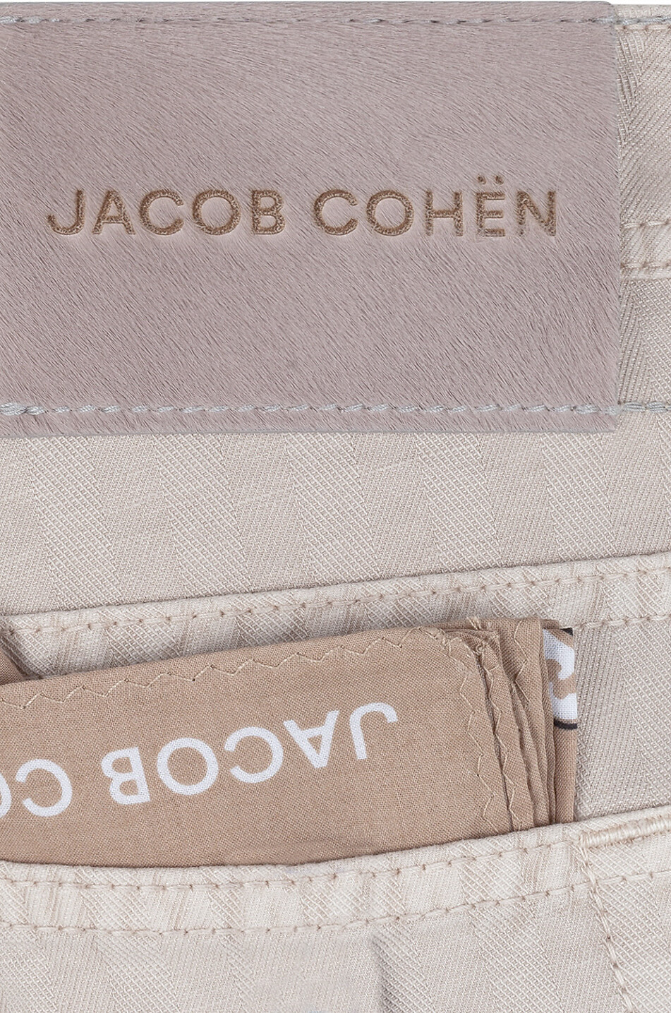 JACOB COHEN Cotton and linen Bermuda shorts Men BROWN 3