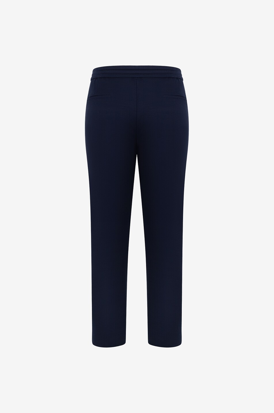 MAURIZIO BALDASSARI Pantalon de jogging en soie et coton Homme BLEU FONCE 2