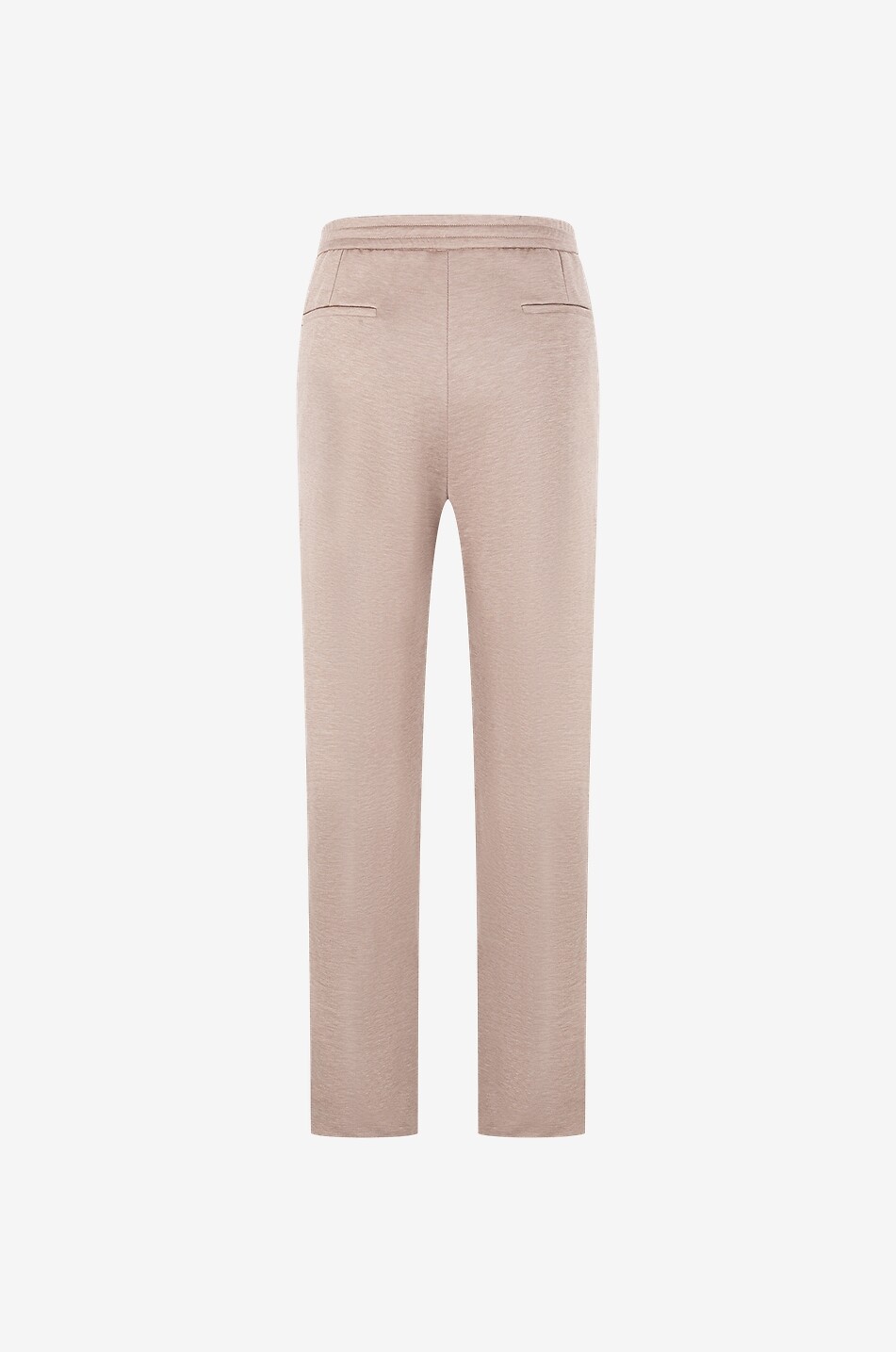 MAURIZIO BALDASSARI Pantalon de jogging en soie et coton Homme MARRON 2