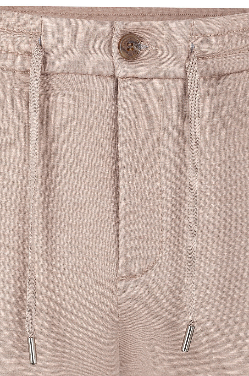 MAURIZIO BALDASSARI Pantalon de jogging en soie et coton Homme MARRON 3