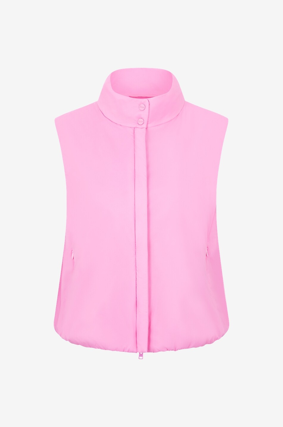 Leichte ärmellose Jacke mit Reissverschluss Ecoage