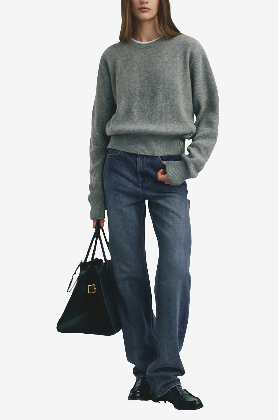 DUNST Jeans mit lässig geradem Bein Damen BLAU 5