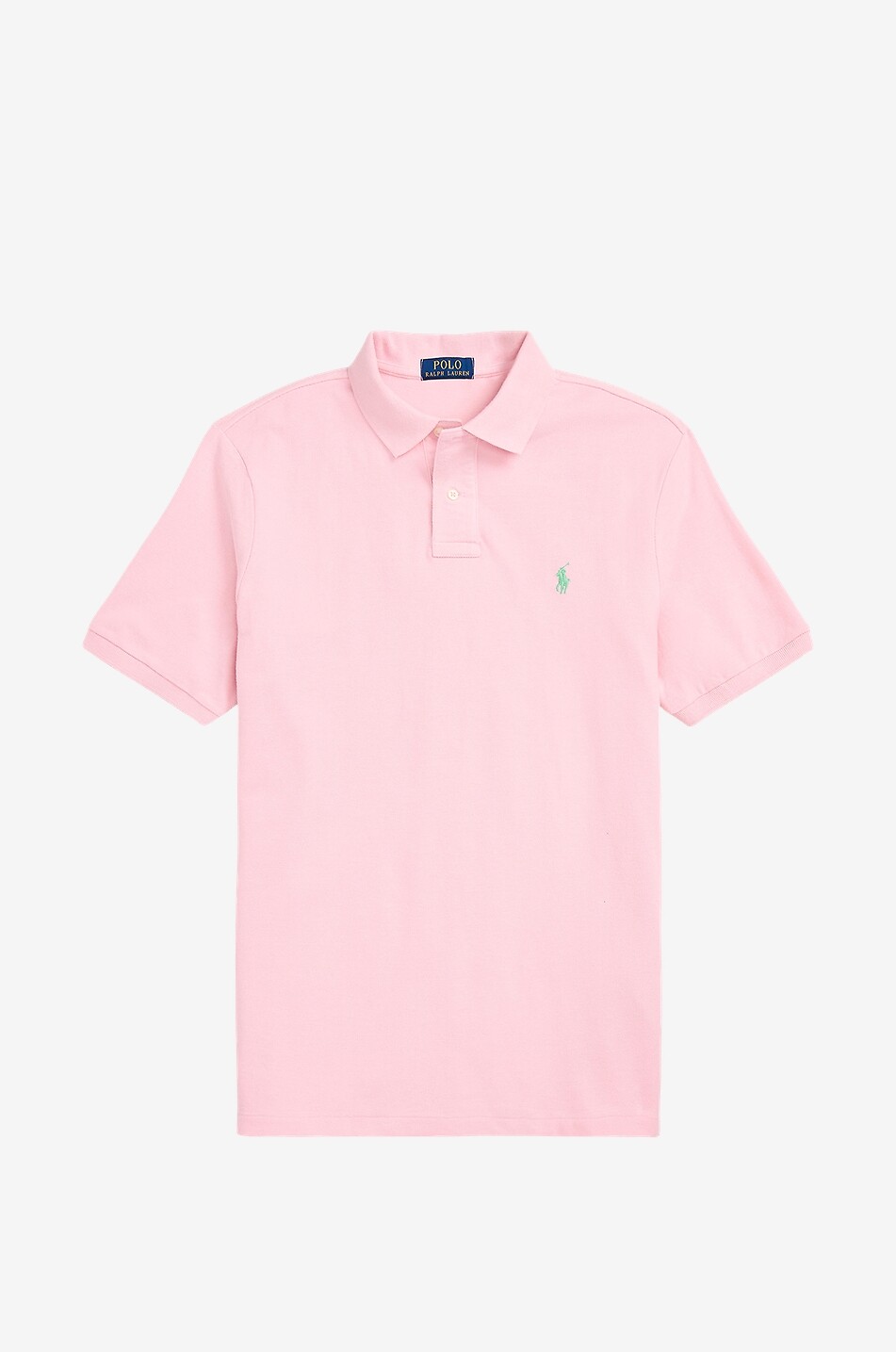 POLO RALPH LAUREN Polohemd aus Baumwollpiqué mit Pony-Stickerei Custom Slim Fit Herren HELLROSA 1