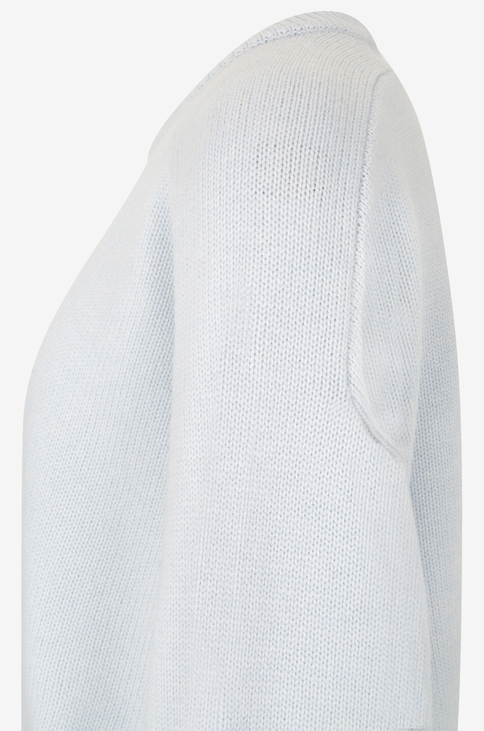LOULOU STUDIO Rundhalspullover aus Wolle und Kaschmir Bruzzi Damen HELLBLAU 3