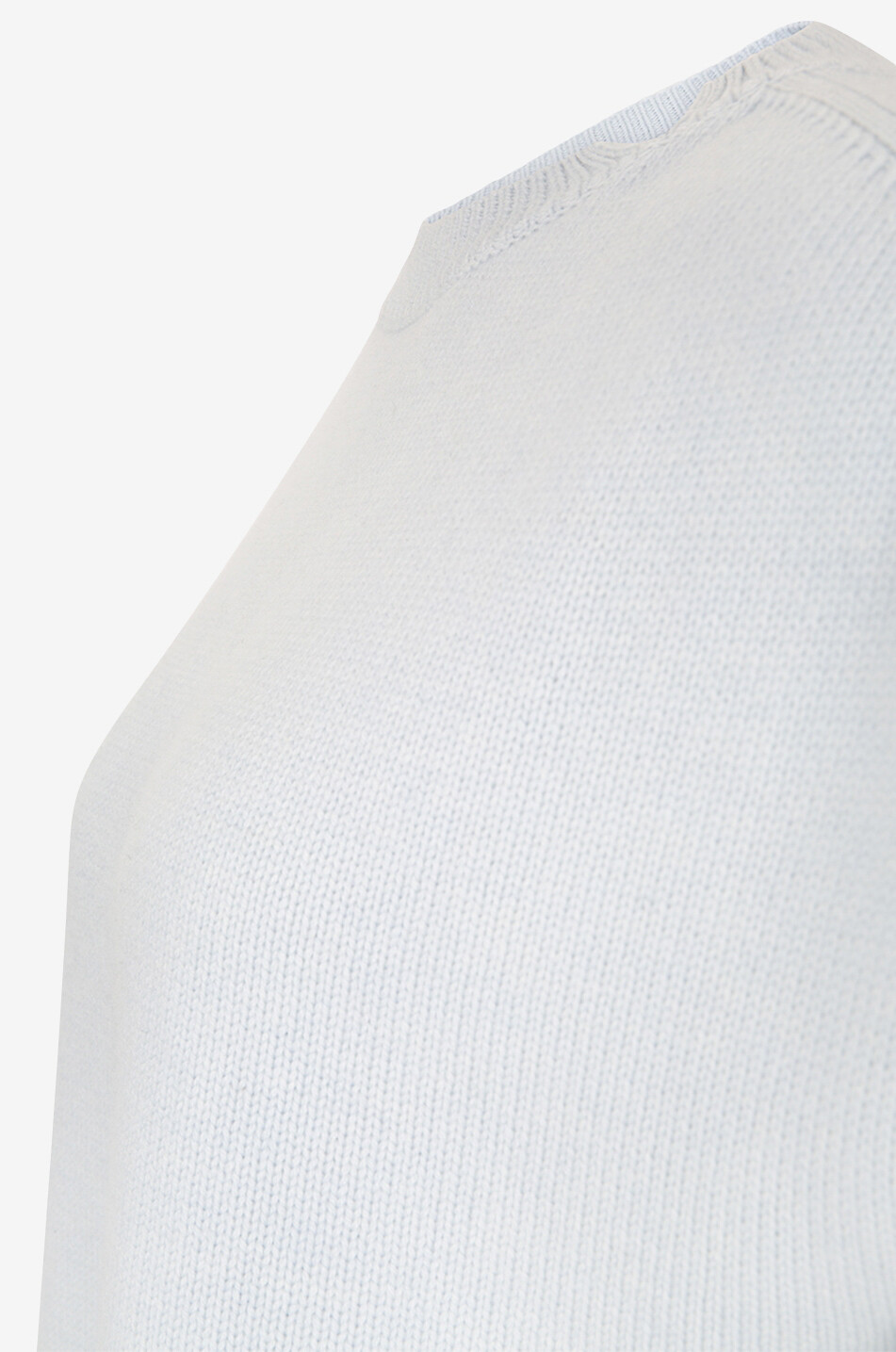 LOULOU STUDIO Pull sans manches en laine mérinos et cachemire Sagar Femme BLEU CLAIR 3