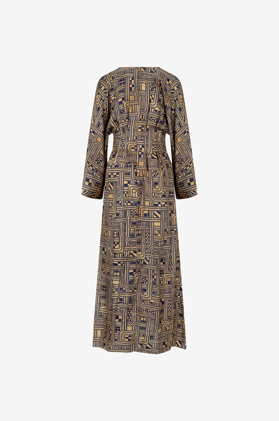 MOMONI Langes Kleid aus Seide Fortuna Damen BUNT 2