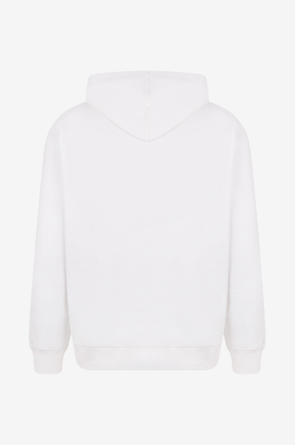 BRUNELLO CUCINELLI Technical cotton hooded sweatshirt Men WHITE 2