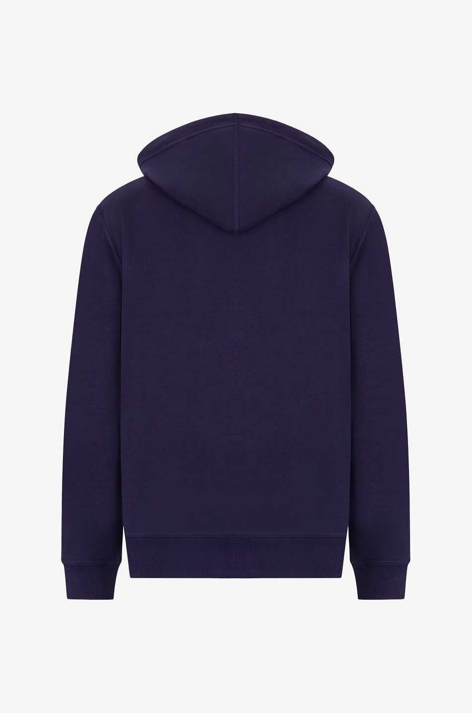 BRUNELLO CUCINELLI Hooded light-weight zip-up sweatshirt Men DARK BLUE 2