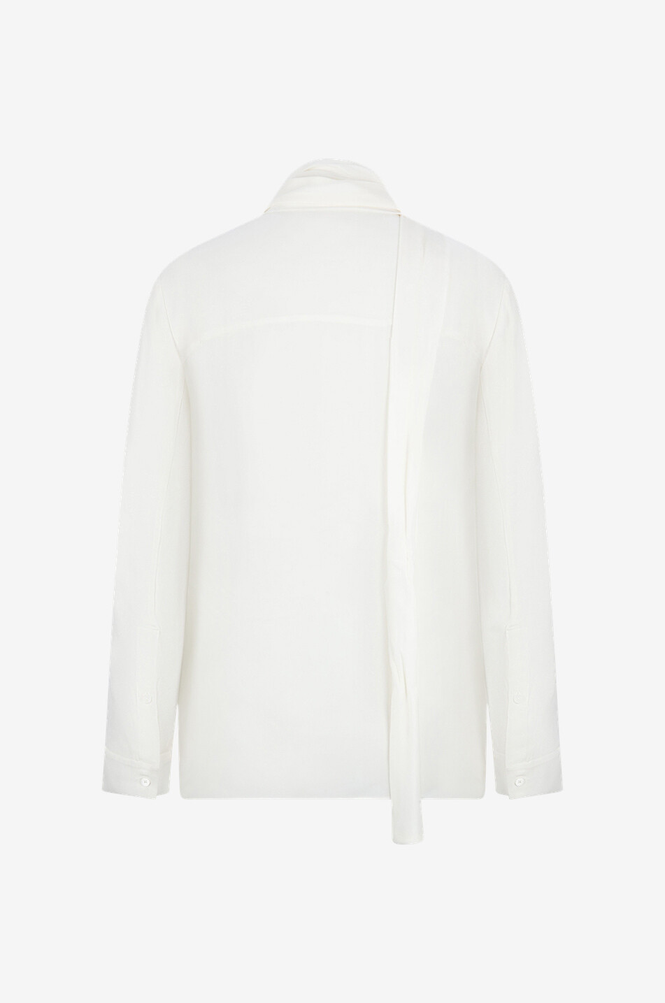 Seidenbluse mit Schluppe The Tash