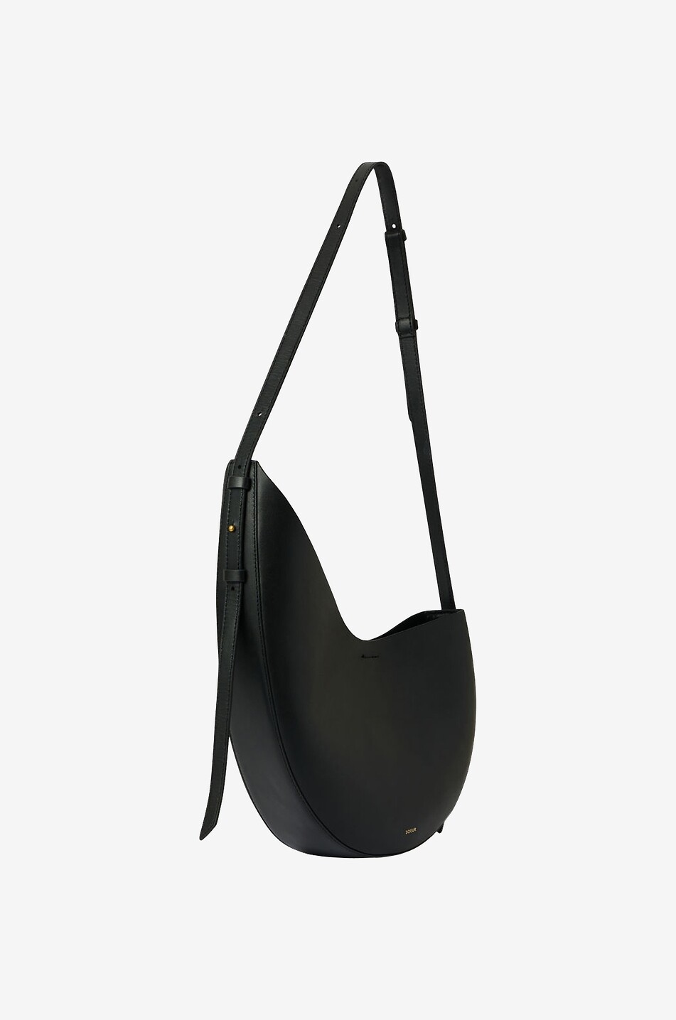 SOEUR Sac porté épaule asymétrique en cuir Winona Femme NOIR 2