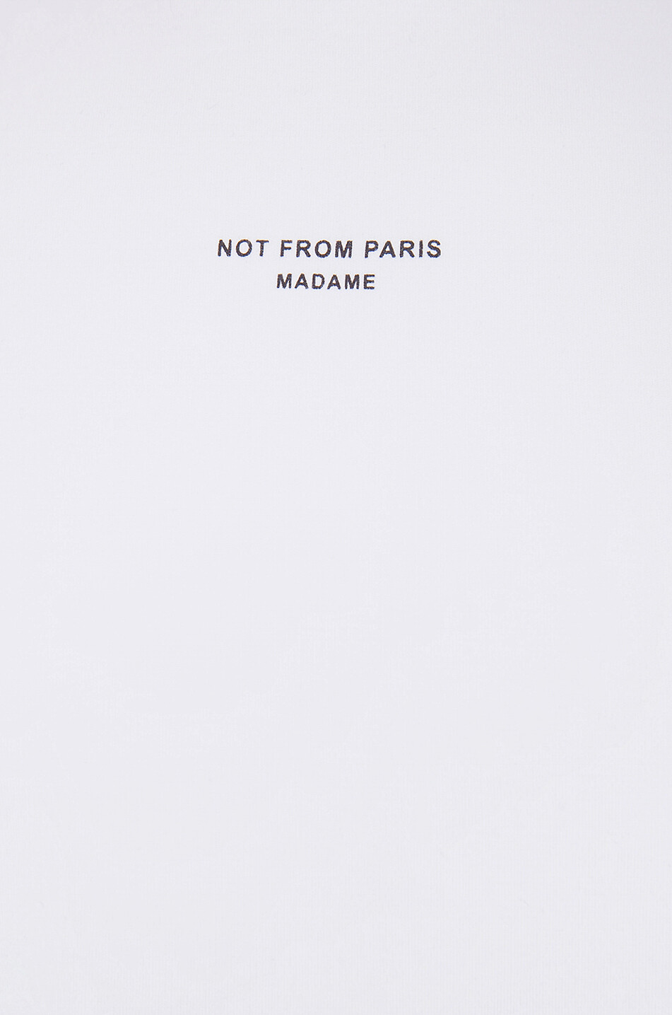 DROLE DE MONSIEUR Le T-Shirt Slogan Classic. short-sleeved T-shirt Men WHITE 3