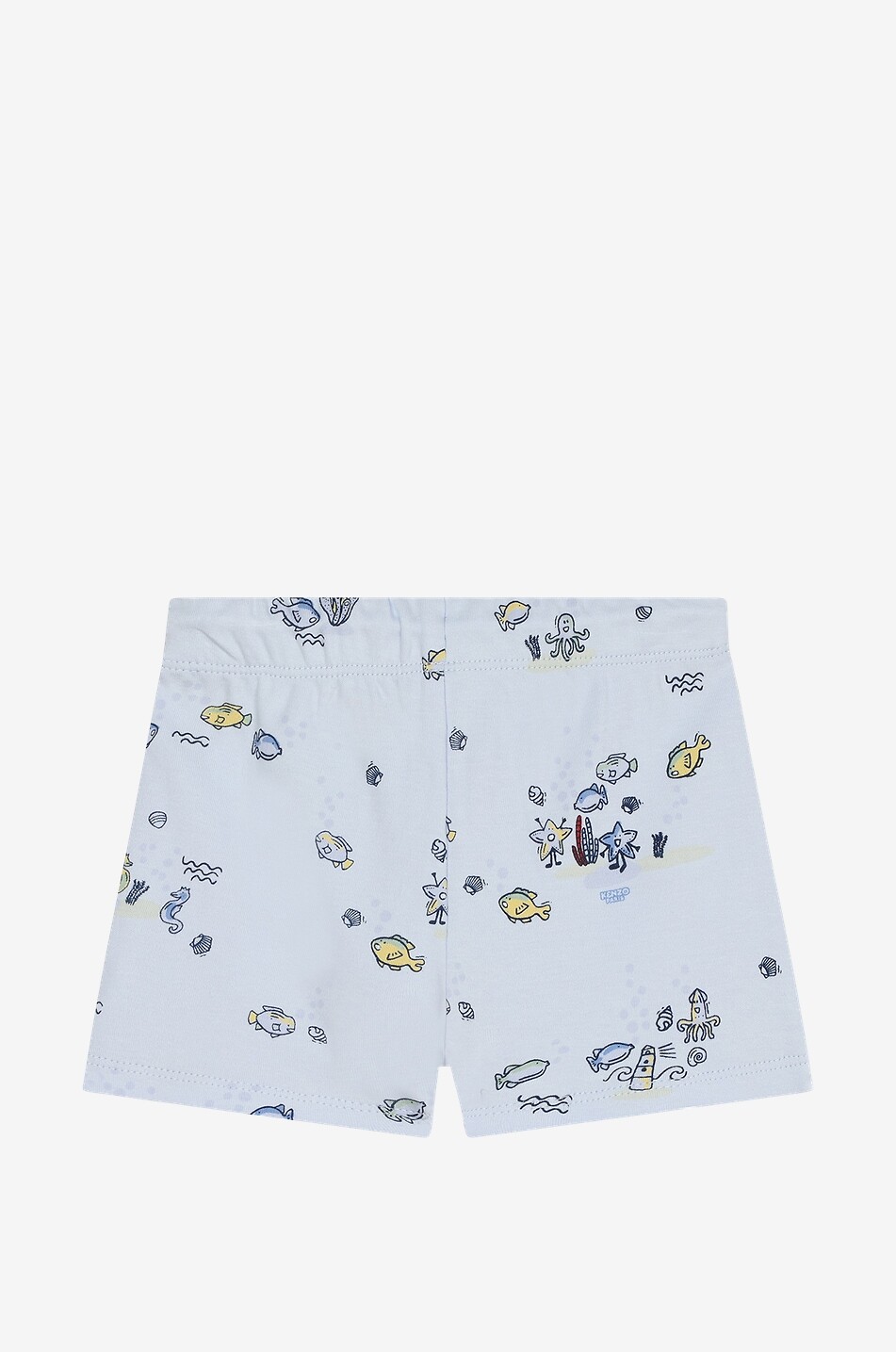 Sailor shorts T-shirt and bucket hat baby set