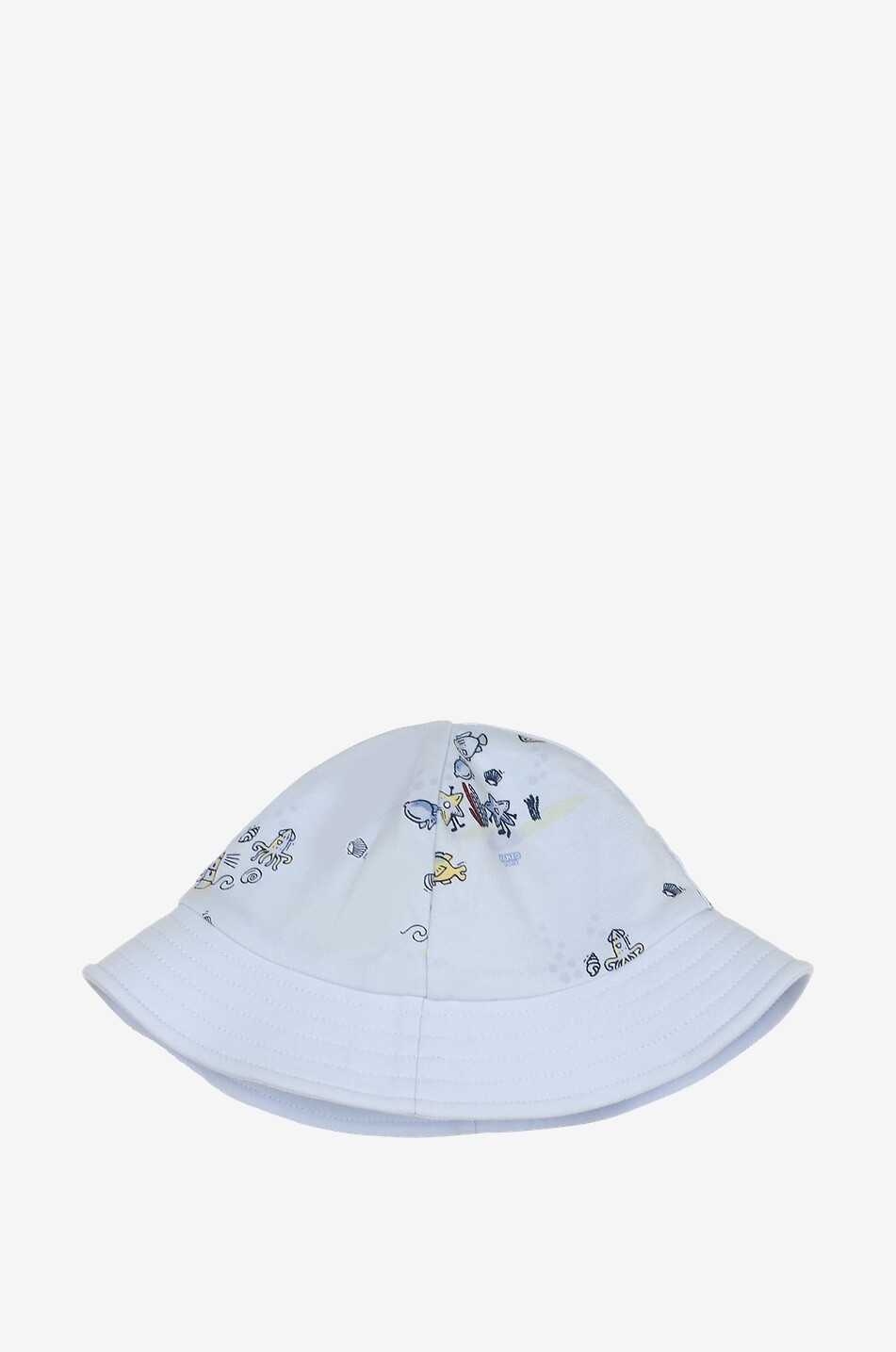 Sailor shorts T-shirt and bucket hat baby set