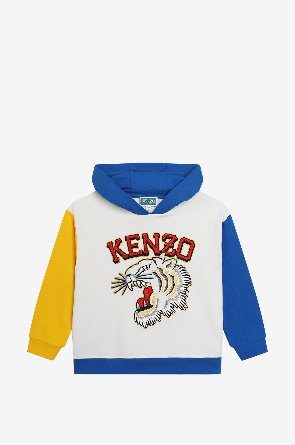 Jungen-Kapuzensweatshirt Varsity Tiger
