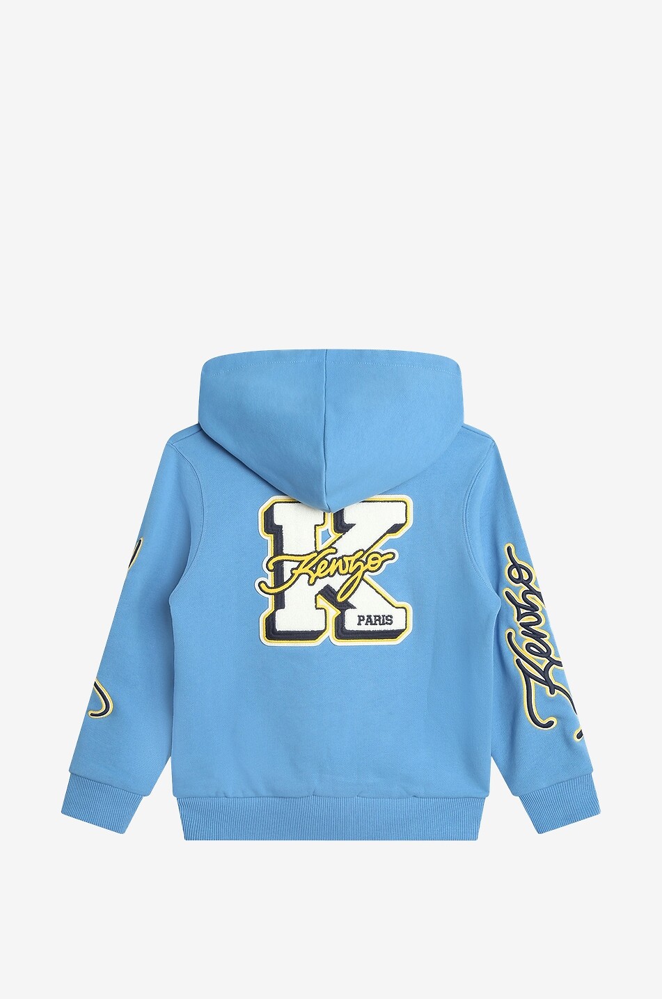 KENZO Sweat-shirt à capuche zippé garçon Campus Garçon BLEU 2