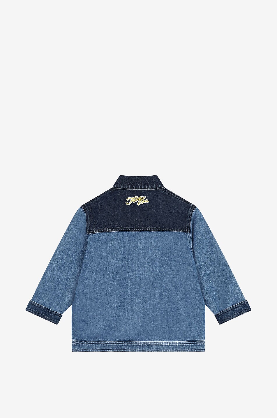 KENZO Jungen-Denim-Hemdjacke Campus Junge BLAU 2