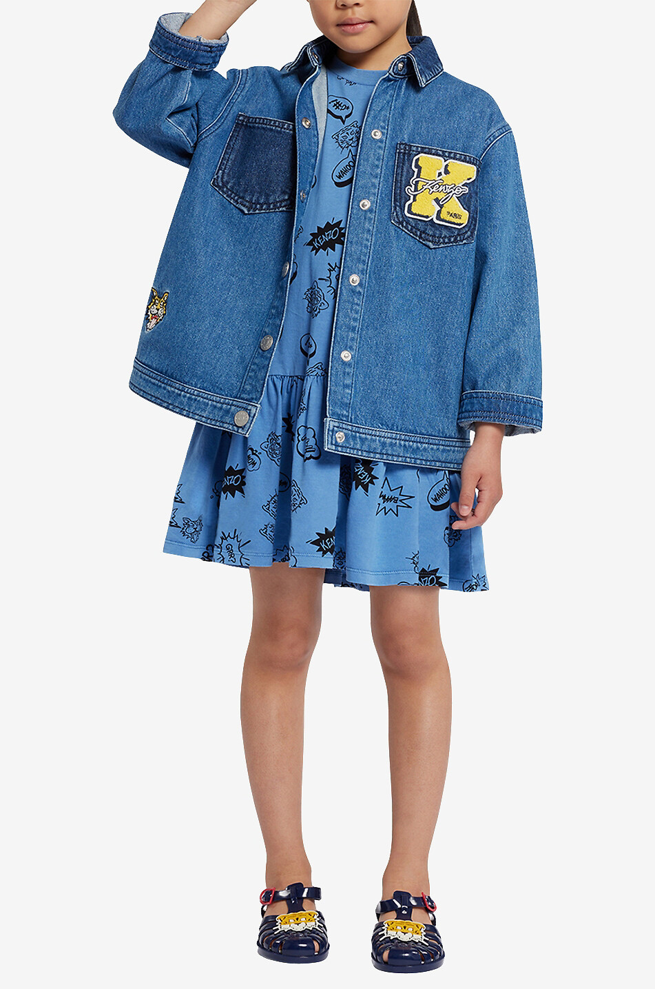 Jungen-Denim-Hemdjacke Campus