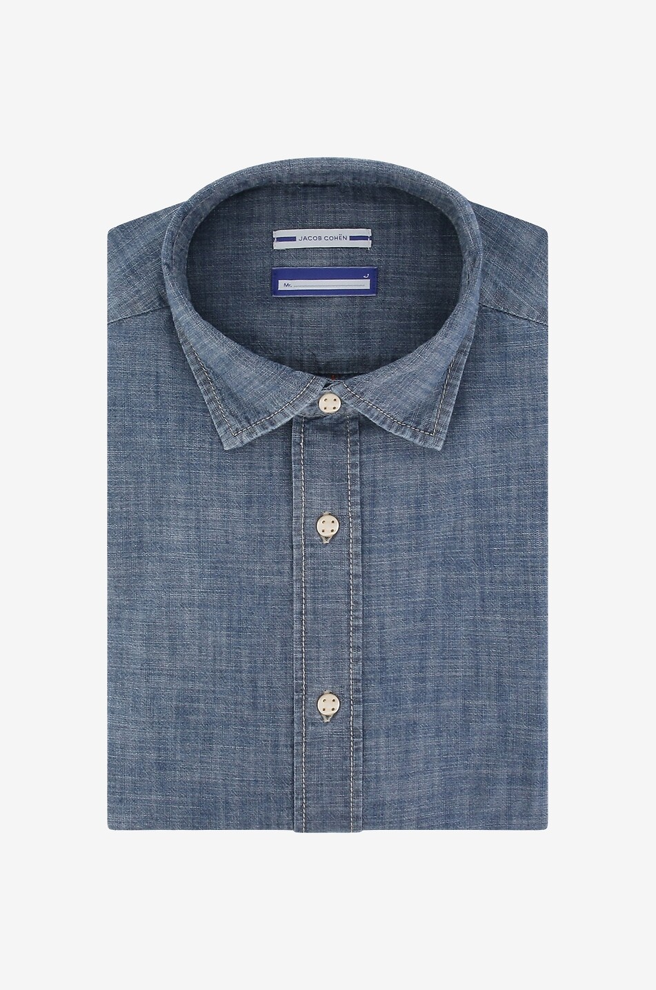 Langärmeliges Jeanshemd