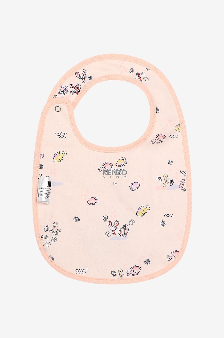 KENZO Babyset Strampelanzug mit Mütze und Latz Sailor Baby HELLROSA 5