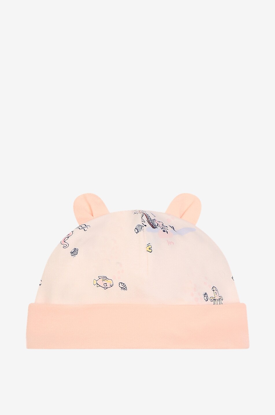 KENZO Babyset Strampelanzug mit Mütze und Latz Sailor Baby HELLROSA 7