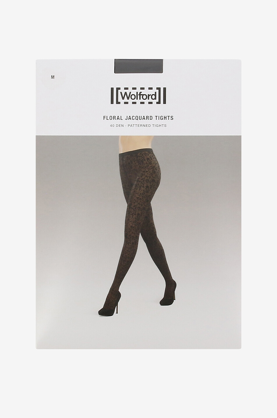 Collants Floral Jacquard