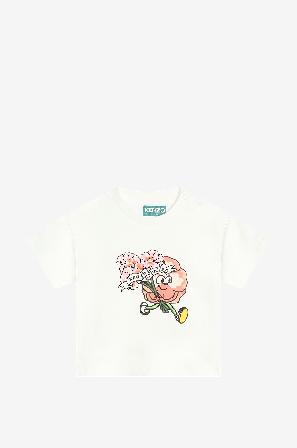 T-shirt bébé imprimé Flower