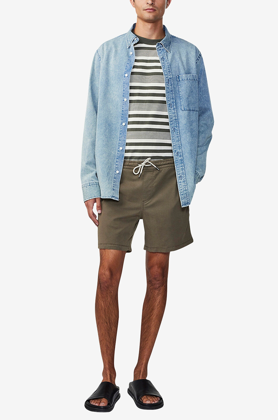 NN07 Shorts Gregor 1154 Herren KHAKI 2