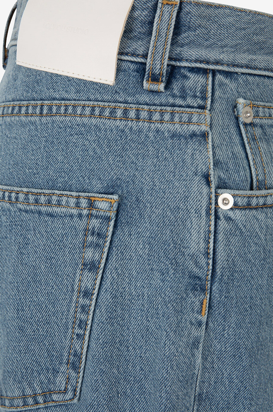 Jean droit en coton biologique Wular