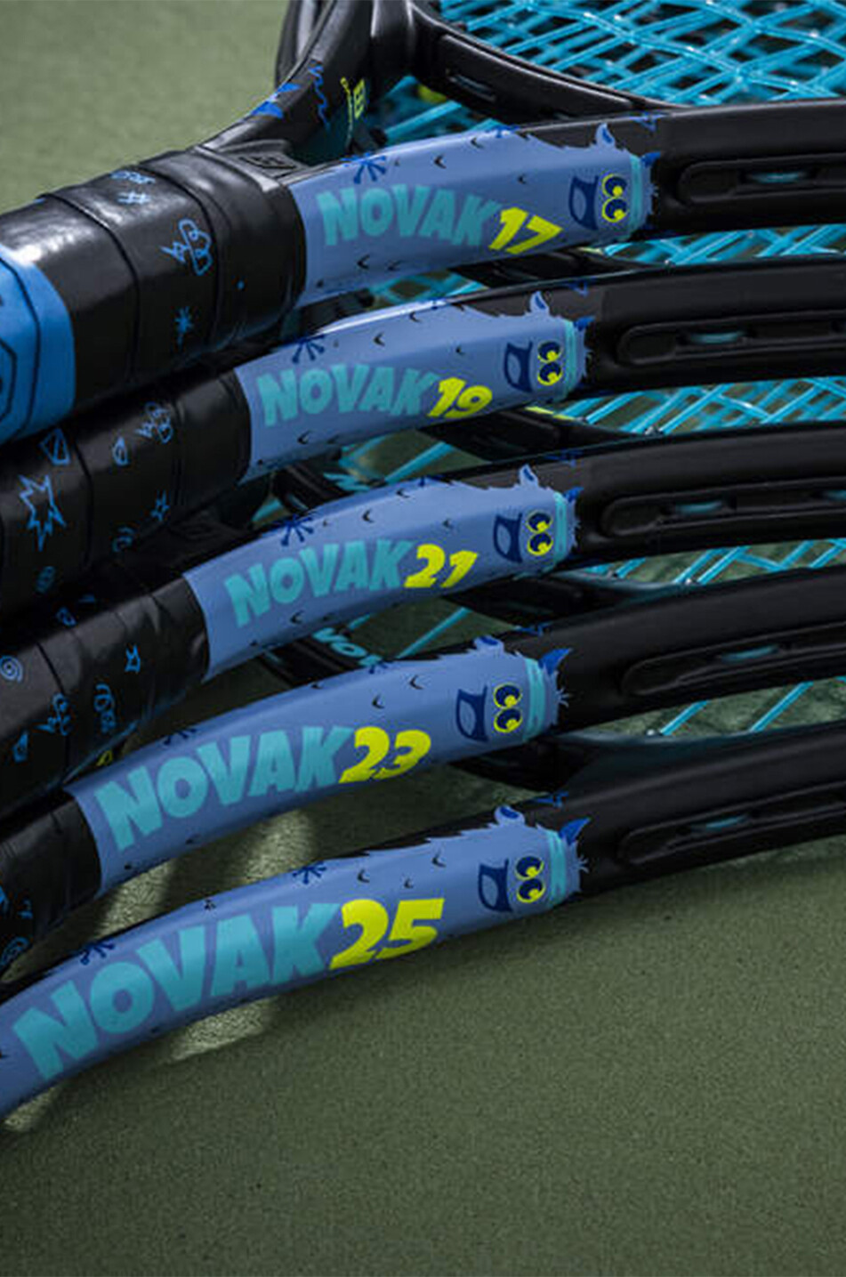 Raquette de tennis enfant Novak 19