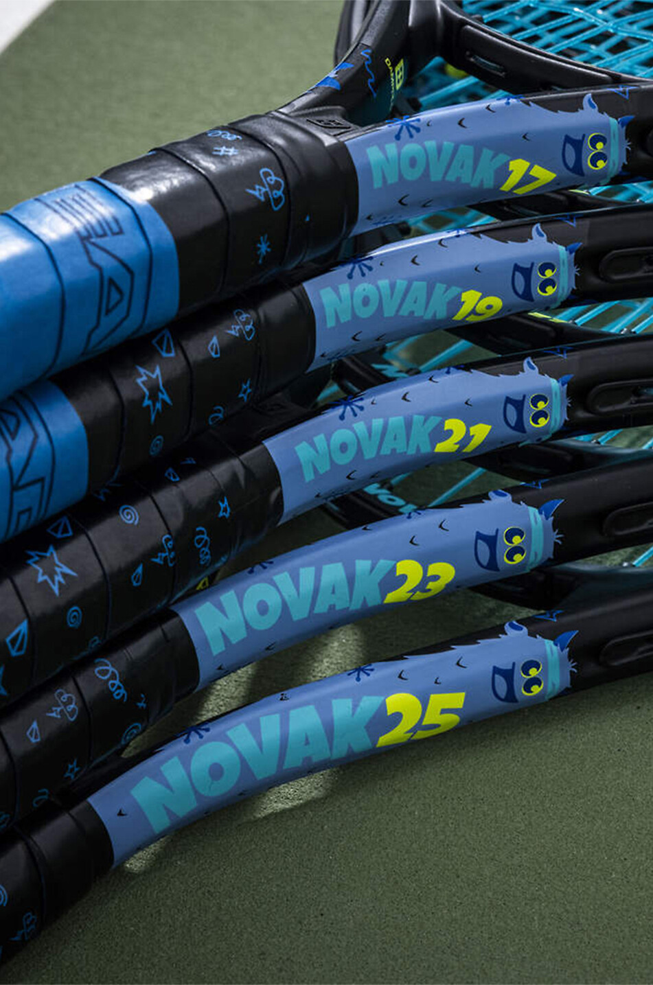 Kinder-Tennisschläger Novak 21