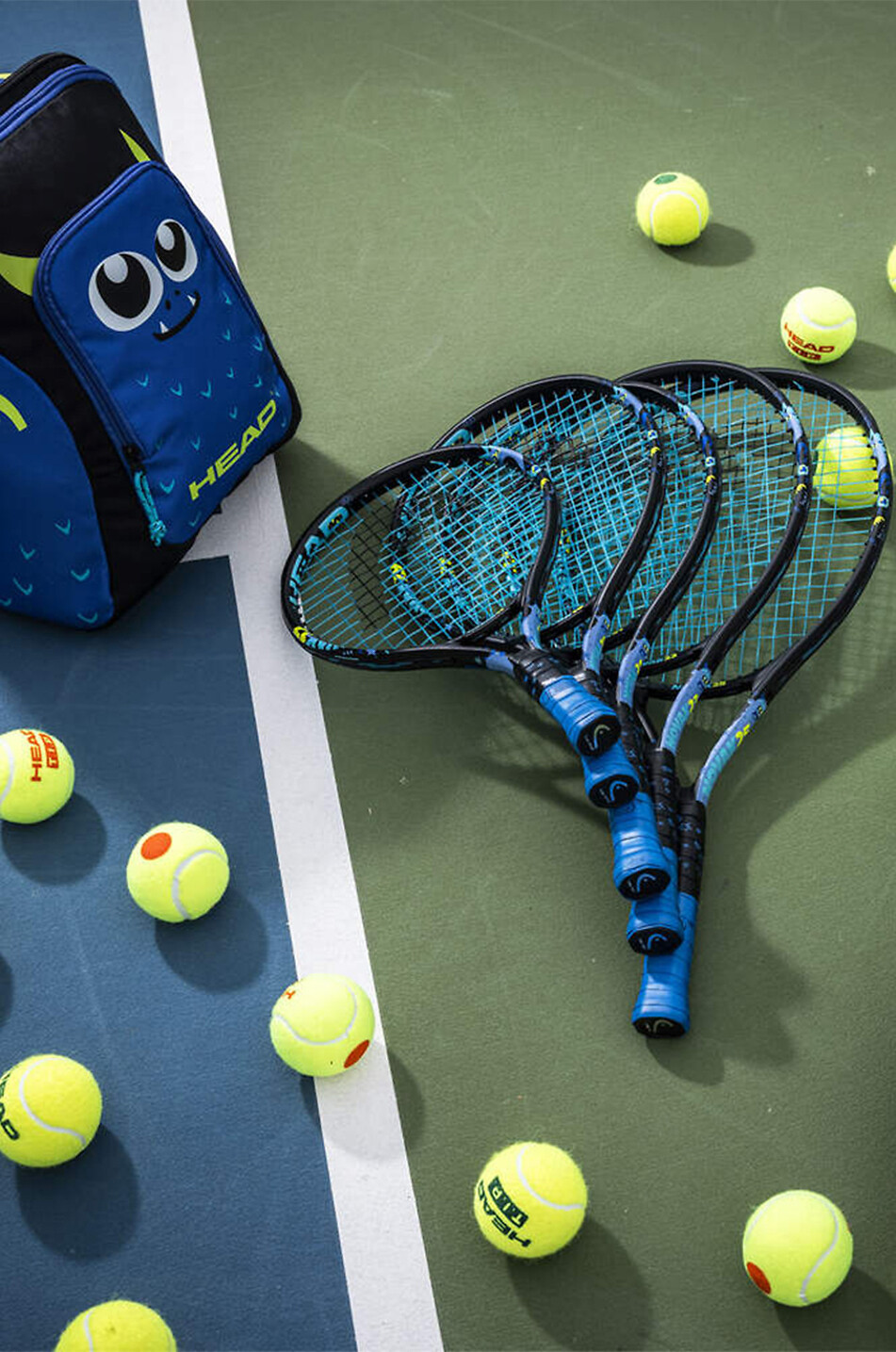 HEAD Kinder-Tennisschläger Novak 23 Unisex Farblos 3